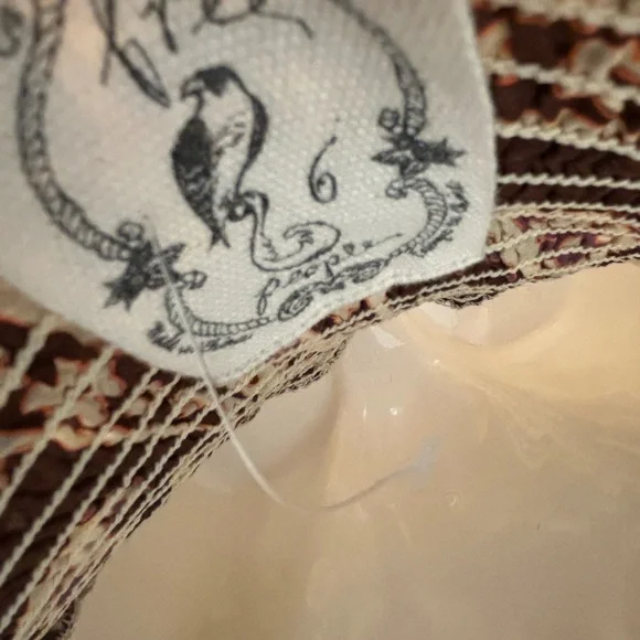 Free People Bohemian Short Dress or Patterned Dress or Smock Top. - Picture 7 of 7